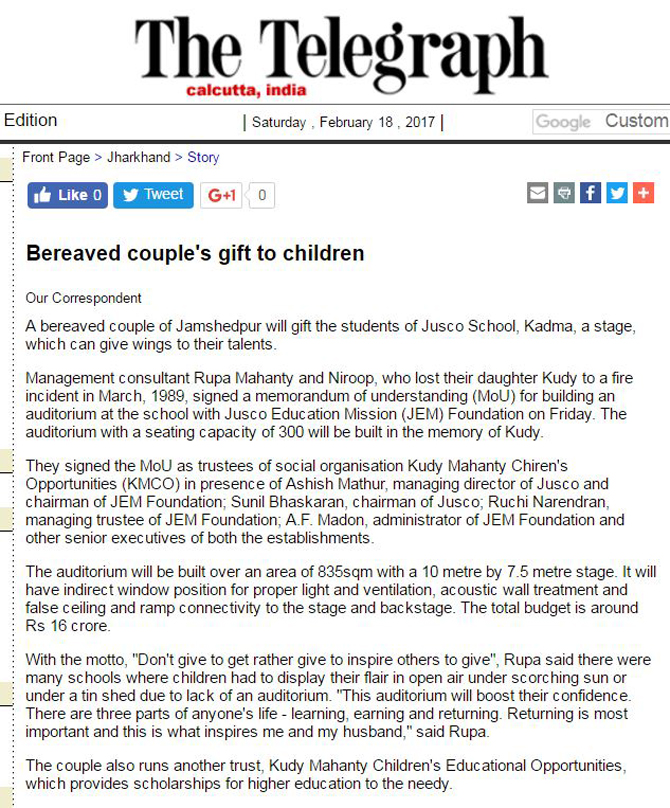 KMCEO Trust Jamshedpur